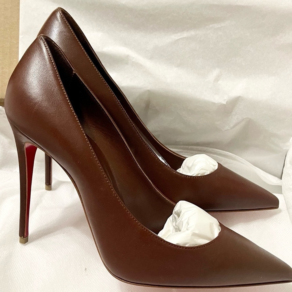 Christian Louboutin so kate stilletos 100mm, Nappa black Leather EU37